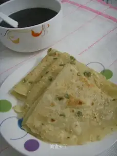 Onion Fragrant Egg Pancake