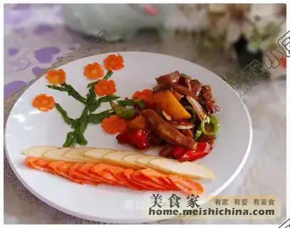 stir-fried tripe slices