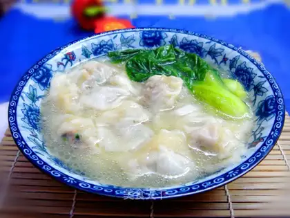 Fresh meat wonton