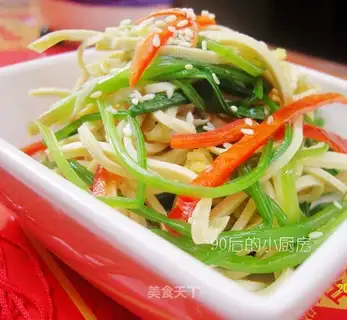 Three shredded ginger sauce