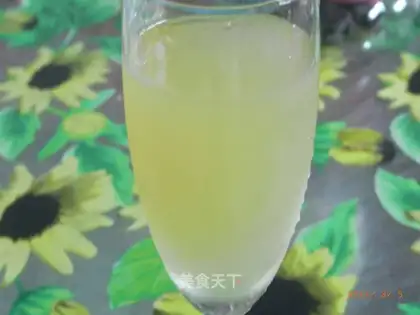 Pomelo honey tea