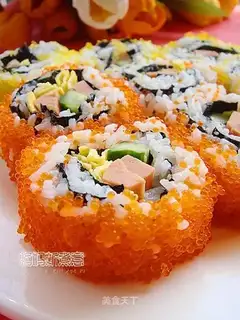 crab seed sushi
