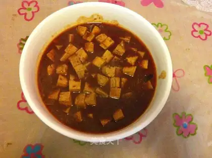 braised tofu