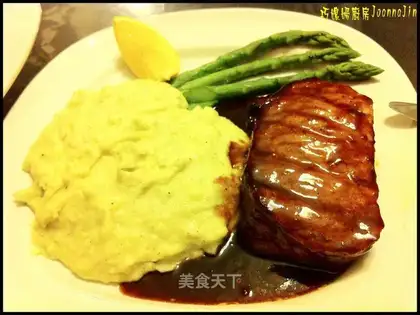 Roasted pork chop in soy sauce