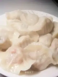 Mushroom and pork dumplings