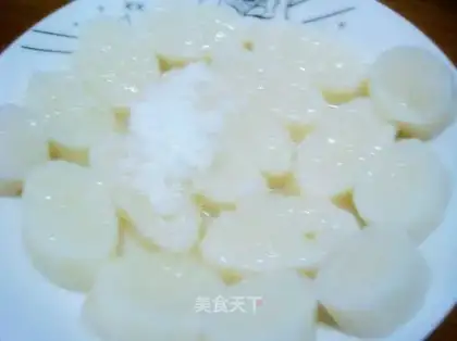 Steamed yam