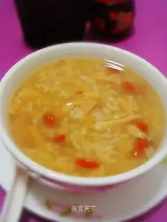 Huajiao wolfberry glutinous rice porridge