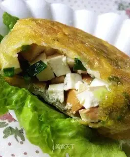 Crispy tofu pancakes