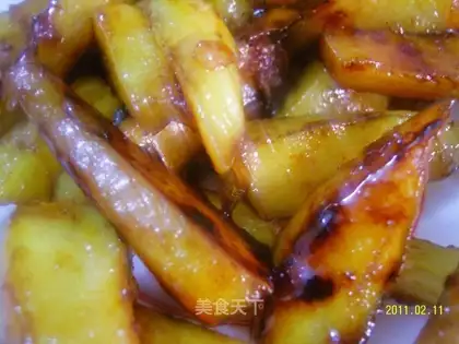 Caramel sweet potato