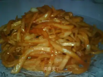 Delicious spicy radish