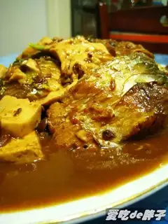 Braised barracuda in soy sauce