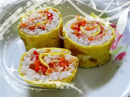 egg-skin sushi
