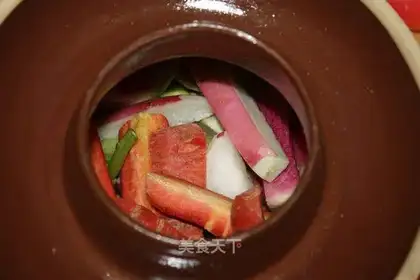 Home-made kimchi