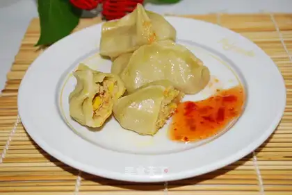 Pork and corn dumplings