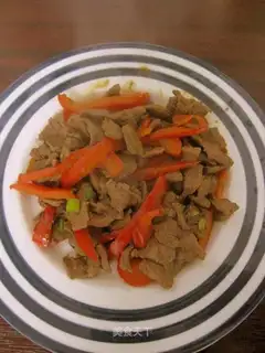 Fried pork liver