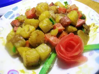 Curry potatoes