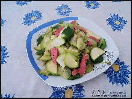 stir-fried zucchini
