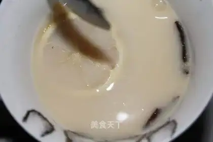 Homemade milk tea
