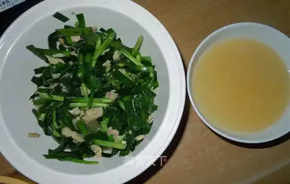 chives scrambled eggs