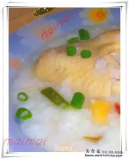 Delicious salty chicken porridge