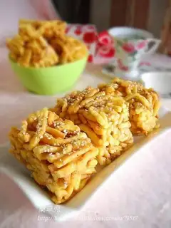 Sesame sweet potato crisp