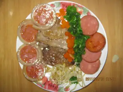 assorted barbecue