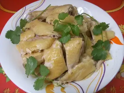 white-cut chicken
