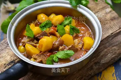 Potato beef