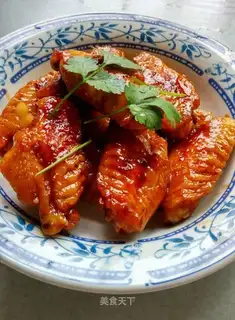 Coke chicken wings