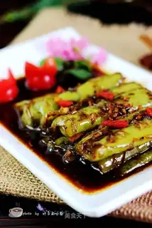 Non-fried tiger-skin peppers