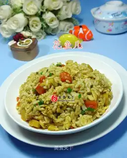 Eggs, potatoes, curry
