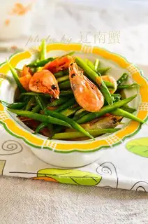 Sweet shrimp sauerkraut