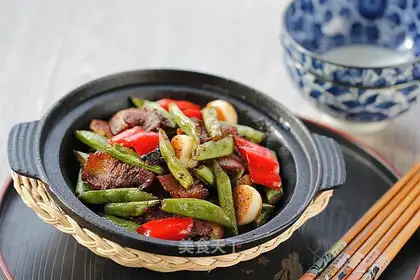 ♪ Dry pots and beans ♪