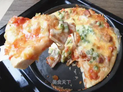 Pork pizza