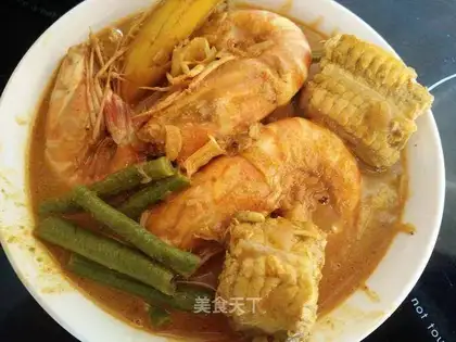 Curry seafood