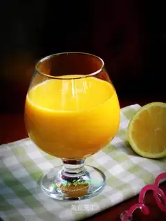Mango lemon corn juice