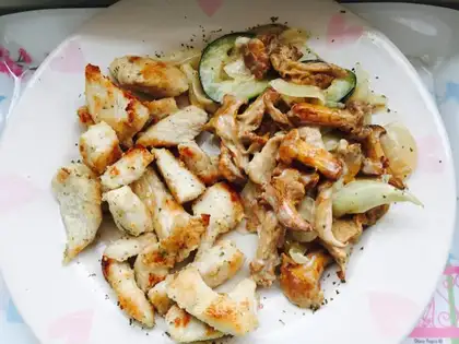Creaming chicken chests