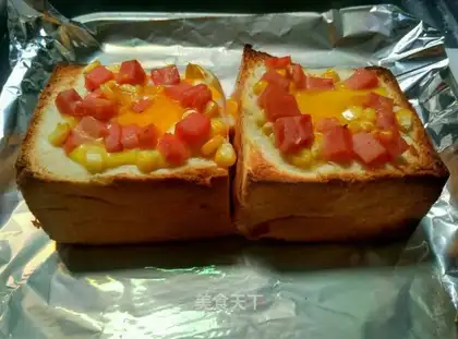 Egg thick toast