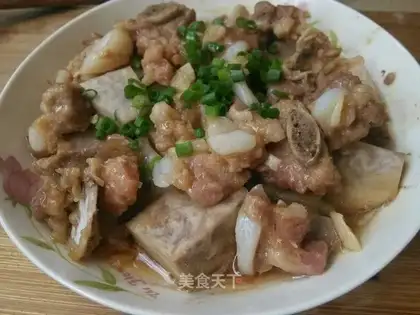 Fresh potato ribs