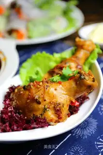 Wild Peas Steamed Chicken Legs