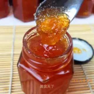 Red apple grapefruit jam