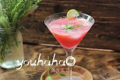 Mojito, a watermelon