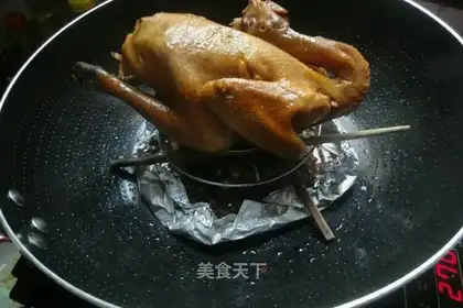 Rose smoked chicken