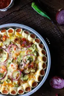 Bacon pizza by ham