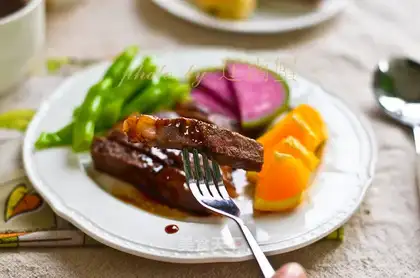And a steak