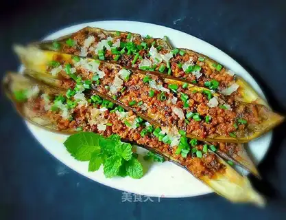 Roast eggplant
