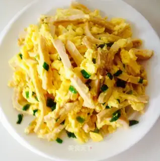 Soy fried eggs