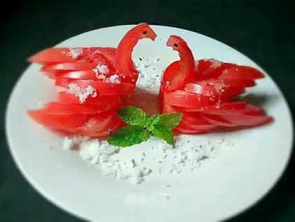 Tomato swans