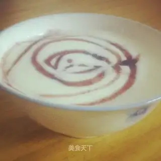 Blueberry jam yogurt