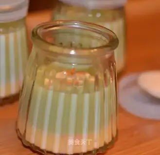 Peach pudding